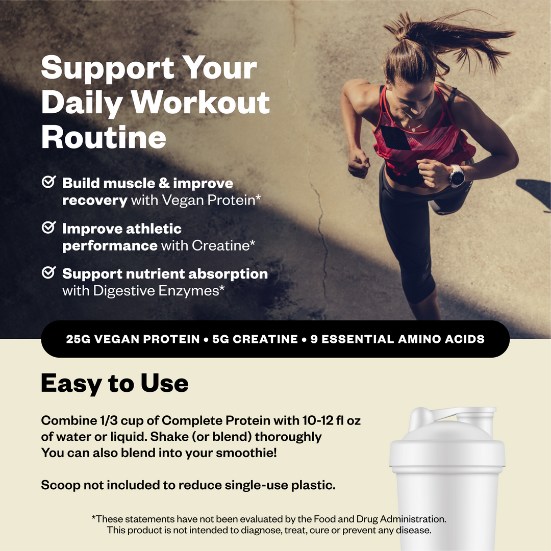 RNWY Complete Protein - Vegan Protein for Athletic Recovery