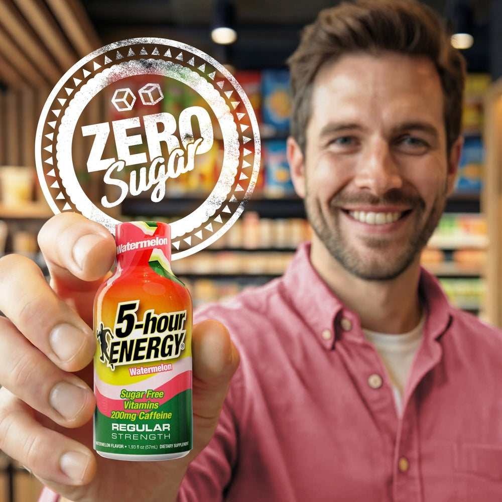 Watermelon Flavor Regular Strength 5-hour ENERGY Shots