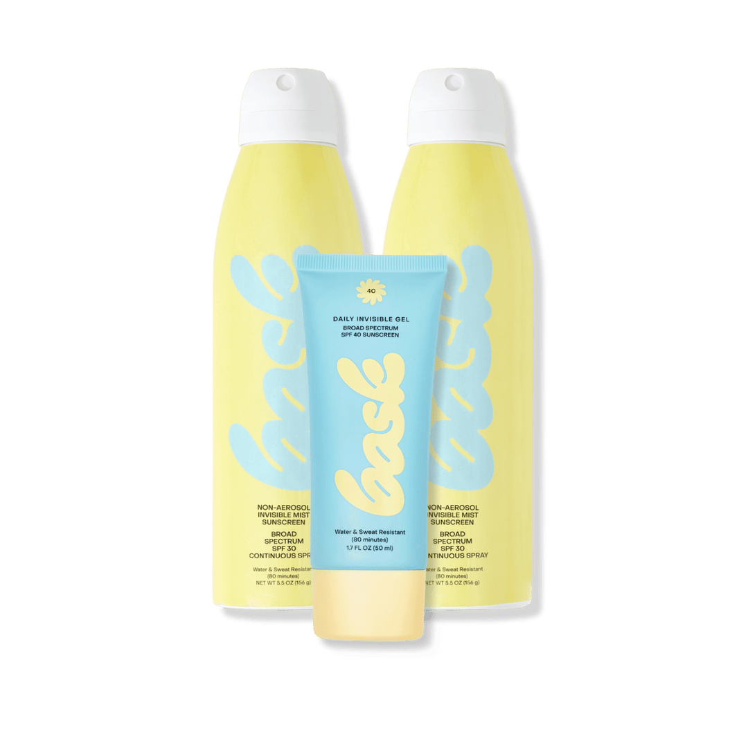 Bask Suncare The Transparent Trio