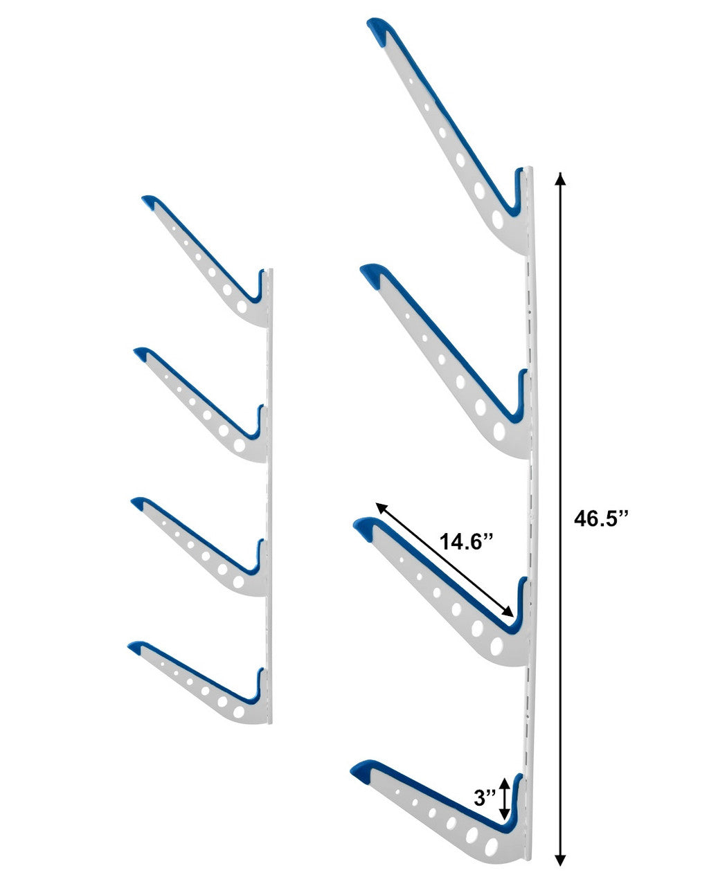 Montage Mountain Adjustable Ski Storage Rack