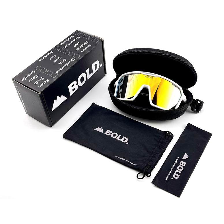 BOLD Flux Performance Sunglasses – MTB, Ski & Lifestyle Eyewear