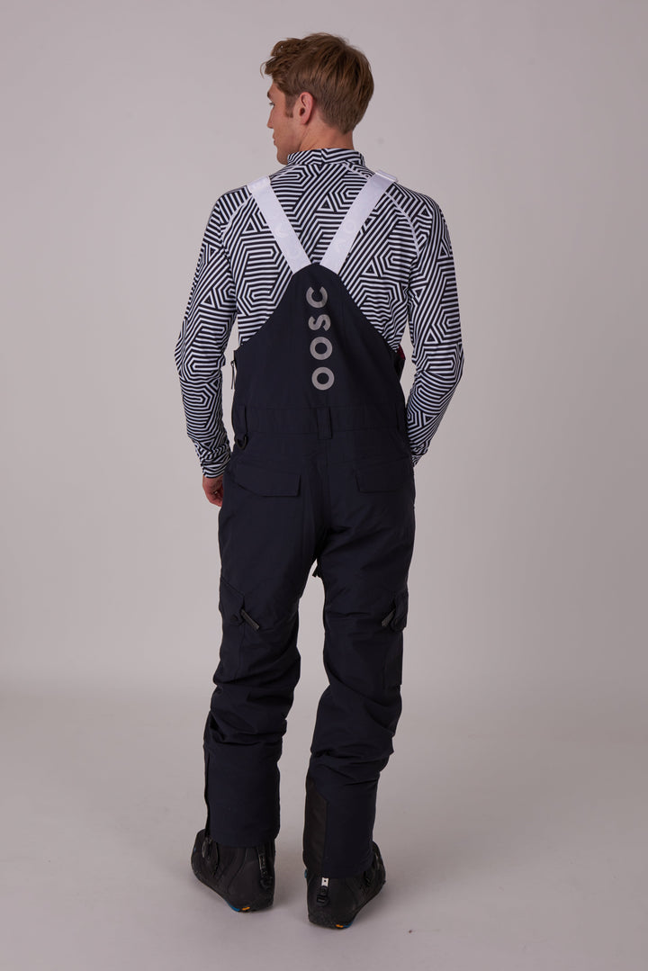 OOSC Clothing Yeh Man Bib Pant - Black