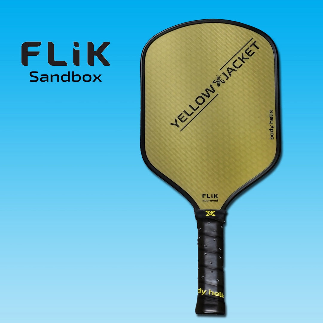 FLIK Yellow Jacket Paddle for Ultimate Court Performance