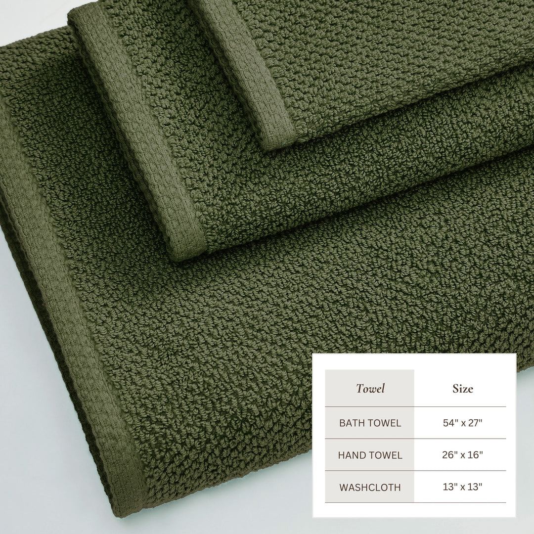 Cotton Bath Towel Set - Acacia Collection