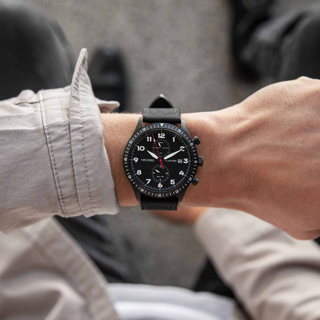 Vincero Collective The Altitude - Matte Black/Red