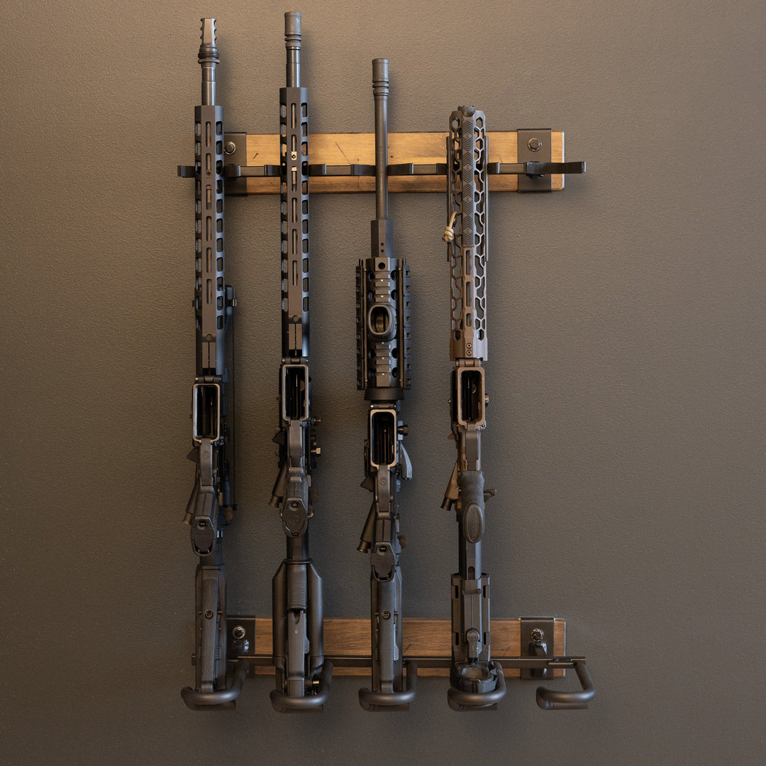 FORGE Firearm Wall Mount Display with 5 Slots