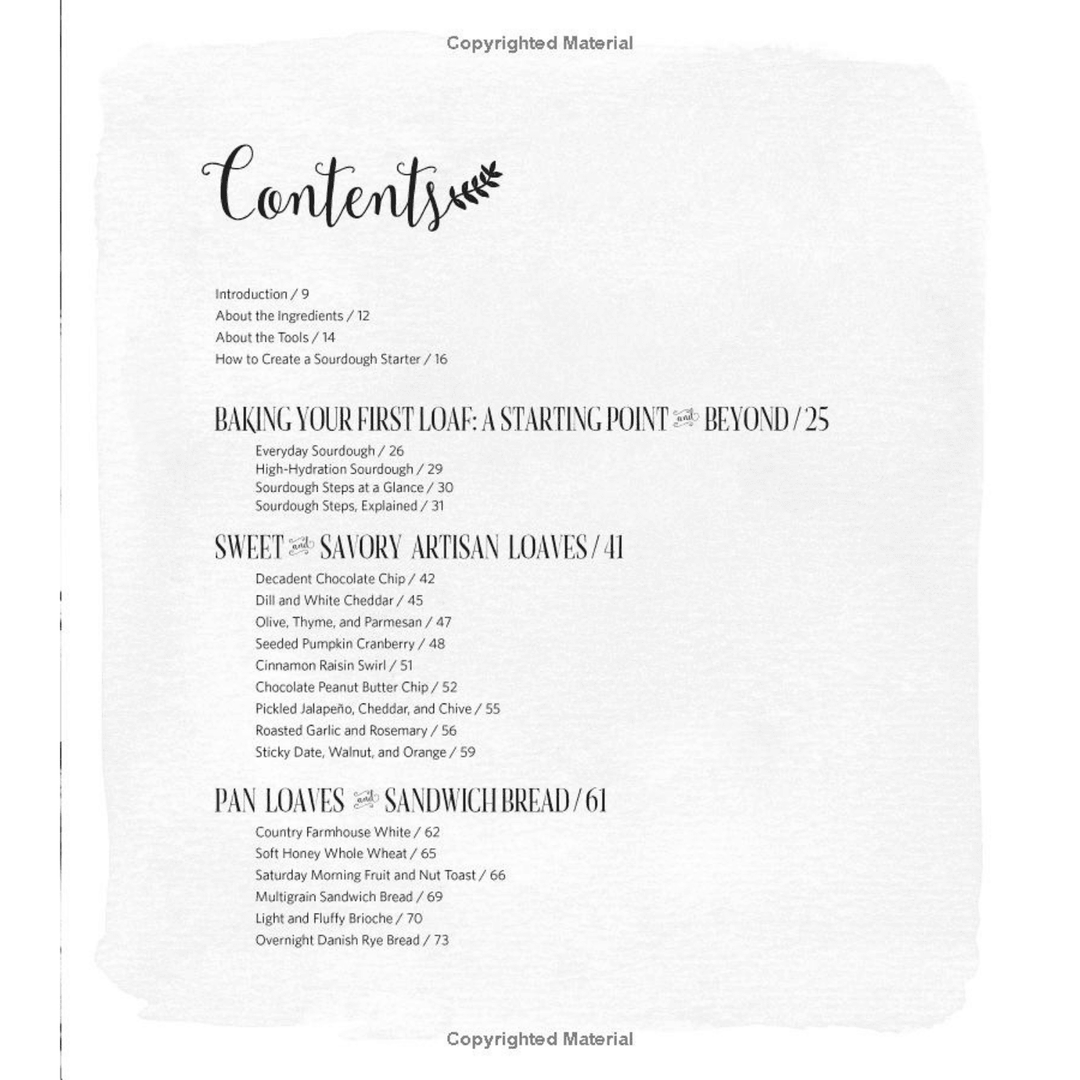 Artisan Sourdough Made Simple: A Beginner's Guide to Delicious Handcrafted Bread with Minimal Kneading Spiral Bound