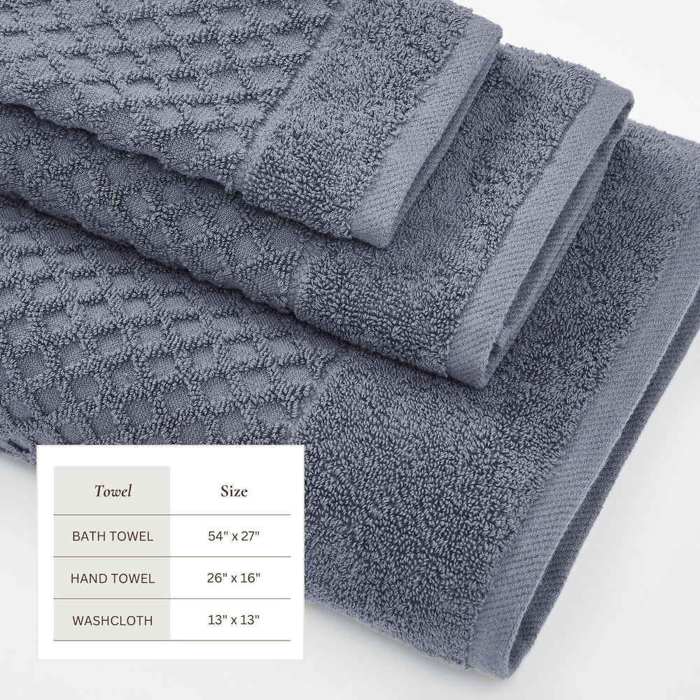 Cotton Bath Towel Set - Grayson Collection