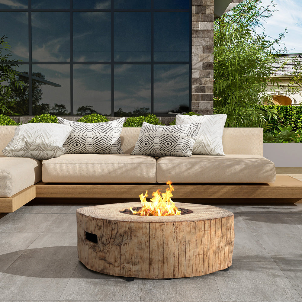 Patio MGO Propane Fire Pit for Outdoor Heating