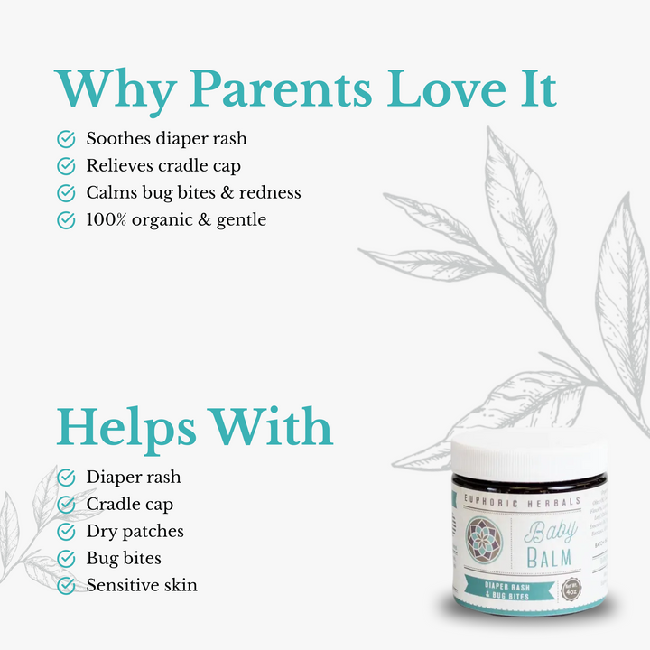 Euphoric Herbals Baby Balm Herbal Salve
