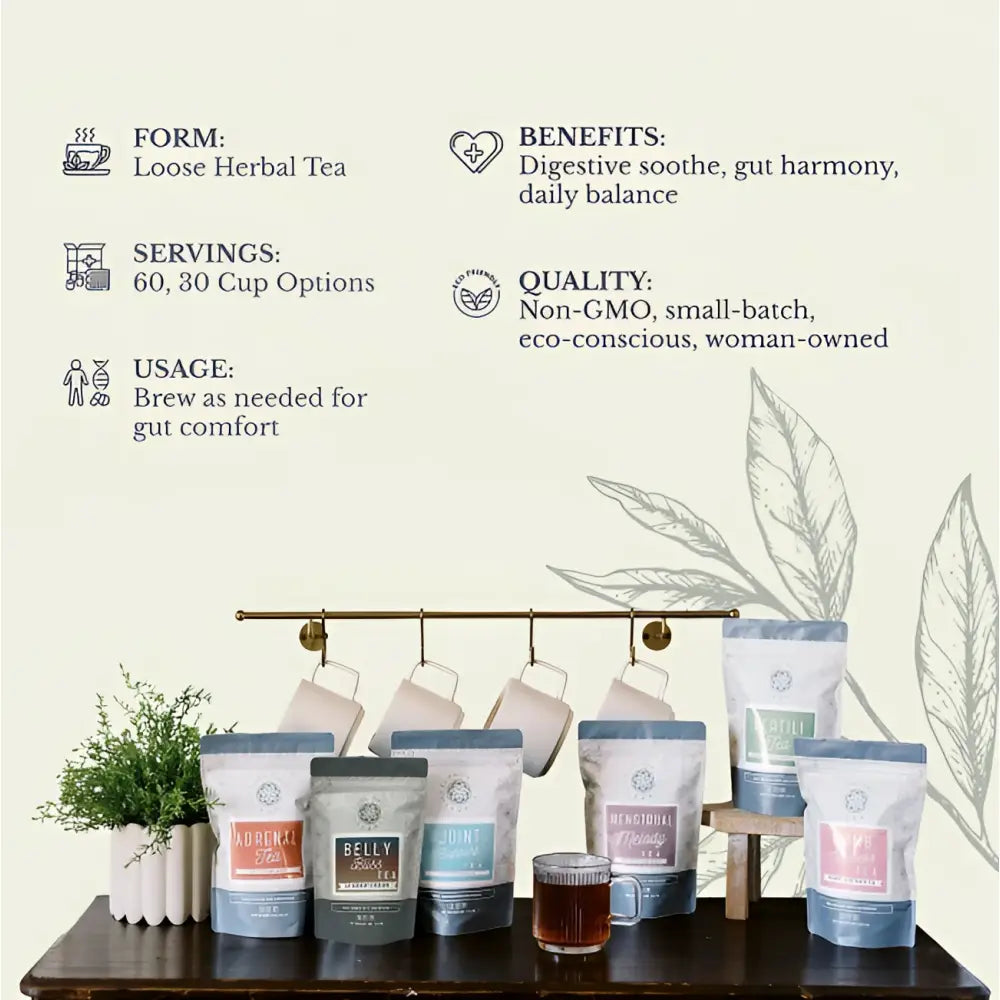 Herbal Belly Bliss Gut Renewal Tea