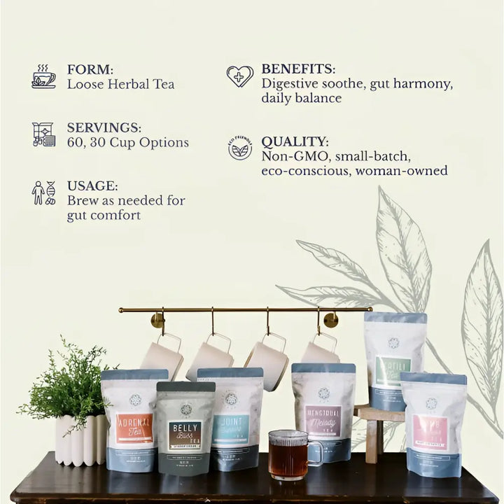 Herbal Belly Bliss Gut Renewal Tea