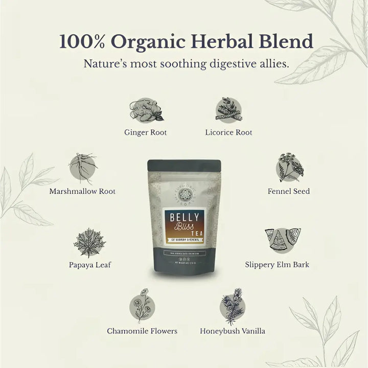 Herbal Belly Bliss Gut Renewal Tea