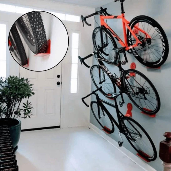 Bicycle Wall Hook Rack for Efficient Bicycle Storage