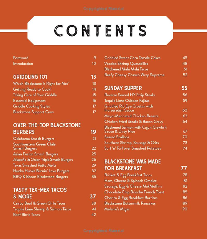 Blackstone Griddling: The Ultimate Guide to Show-Stopping Recipes on Your Outdoor Gas Griddle Spiral Bound