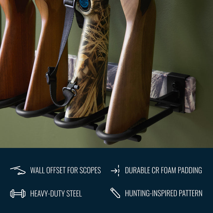 FORGE Firearm Wall Mount Display - 5 Slot Storage