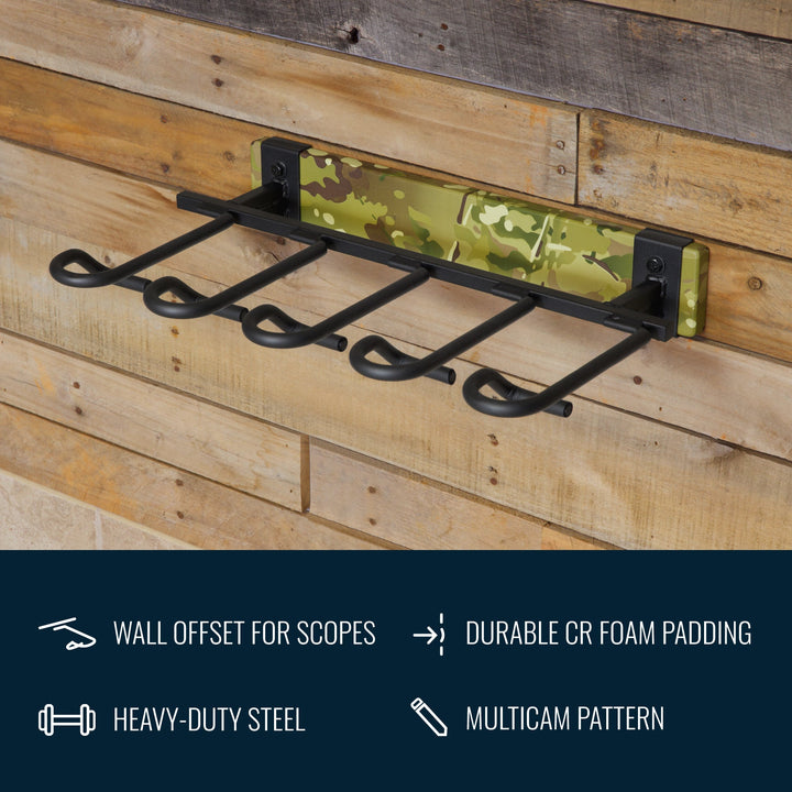 FORGE Firearm Wall Mount Display for gun storage