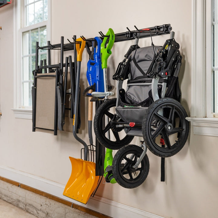 64" Adjustable Garage Organizer for 600 lbs Storage