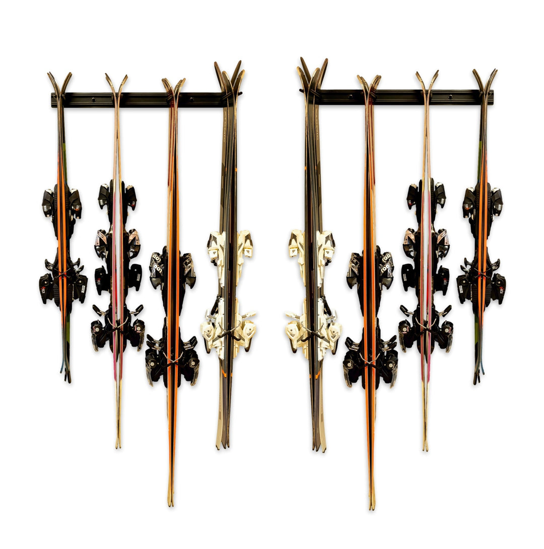 Snowbasin Ski Storage Rack - Ski Storage Rack Holds 16 Pairs