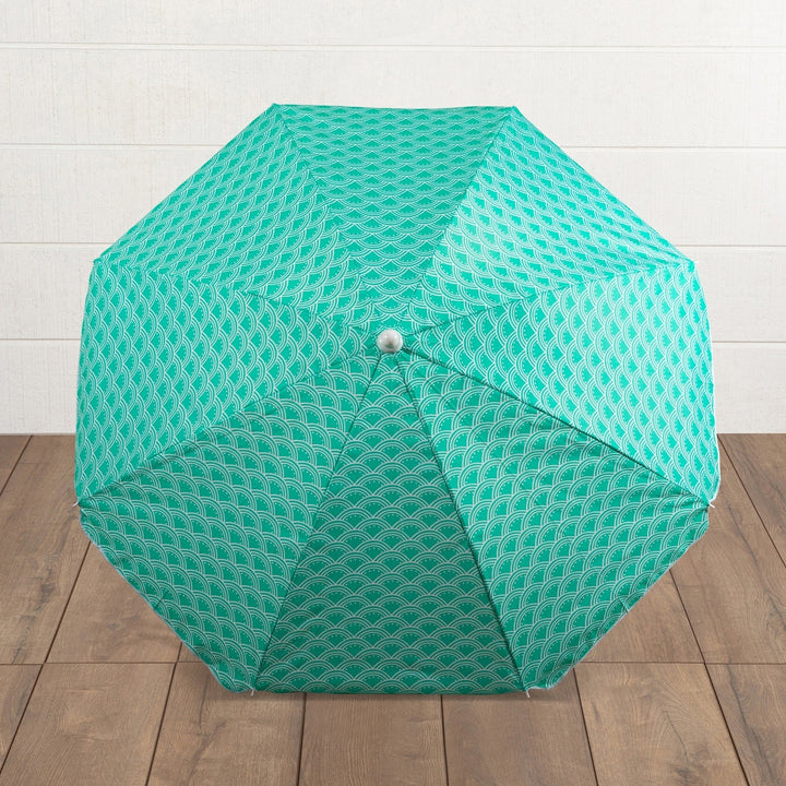 Picnic Time 5.5 Ft. Portable Beach Umbrella