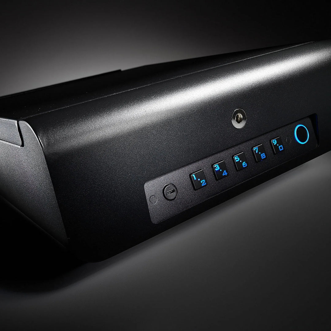 BoostedSafe Elite Fingerprint Safe with Key Access