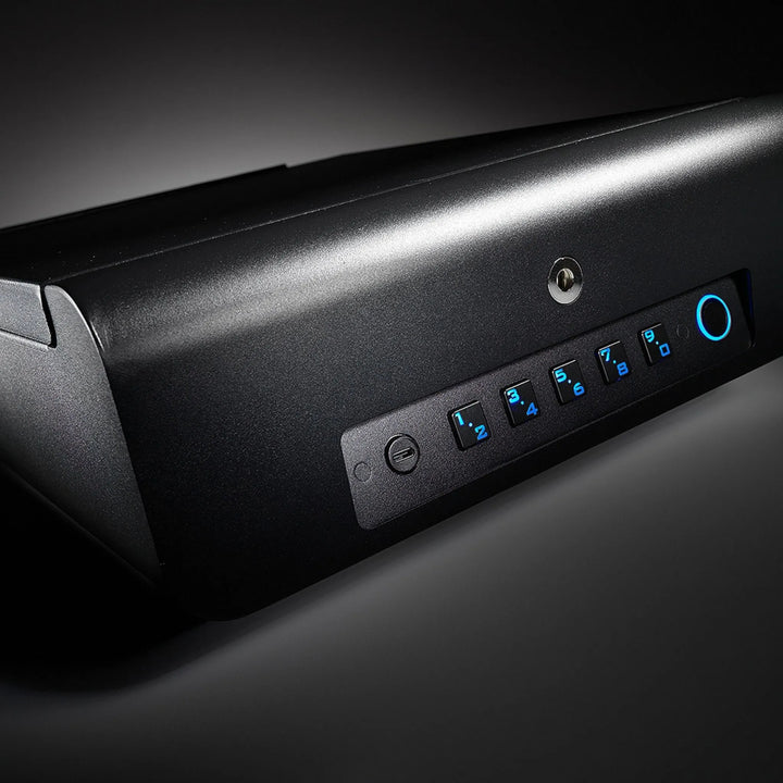 BoostedSafe Elite Fingerprint Safe with Key Access