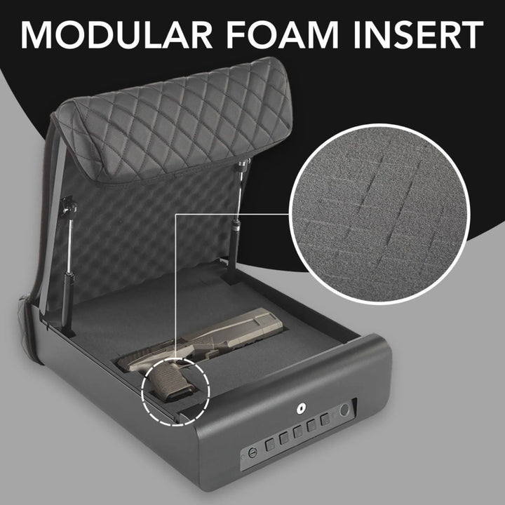 BoostedSafe Elite Fingerprint Safe with Key Access