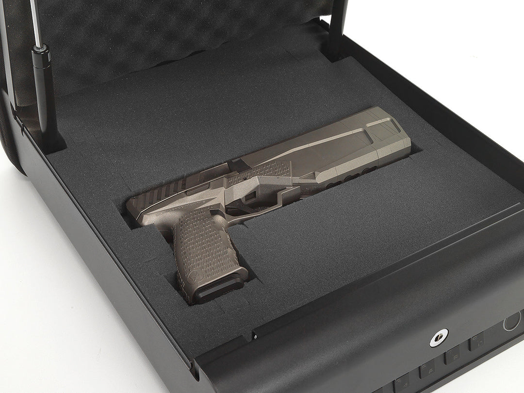BoostedSafe Elite Fingerprint Safe with Key Access