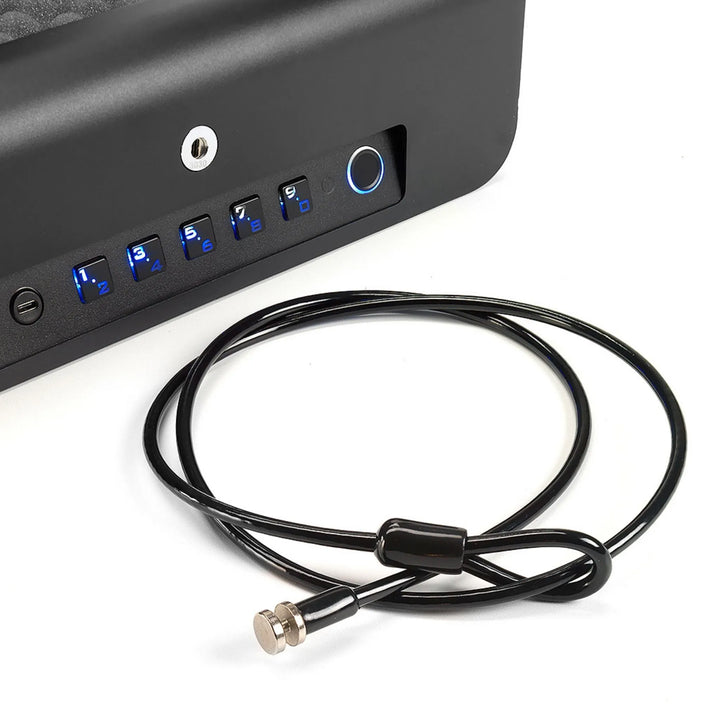 BoostedSafe Elite Fingerprint Safe with Key Access