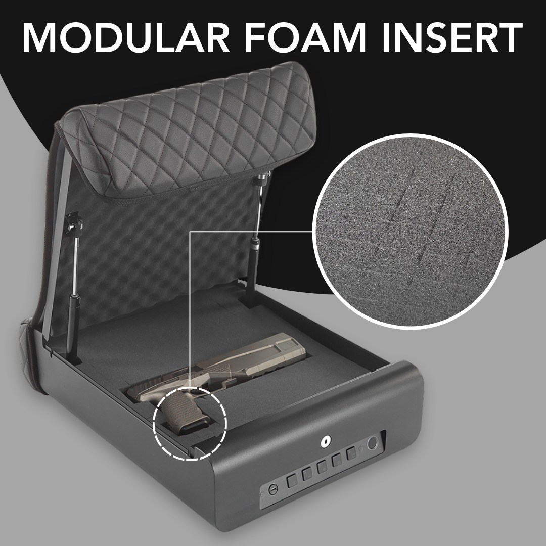 BoostedSafe Elite Fingerprint Safe with Key Access