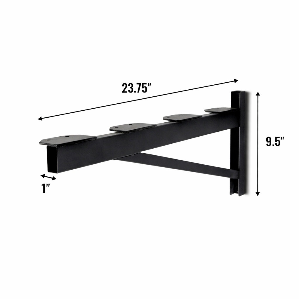 DIY Heavy Duty Wall Shelf Brackets for Storage