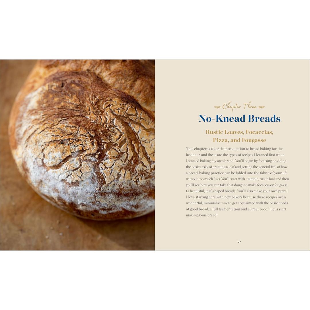 Bread Baking for Beginners: The Essential Guide to Baking Kneaded Breads, No-Knead Breads, and Enriched Breads Spiral Bound