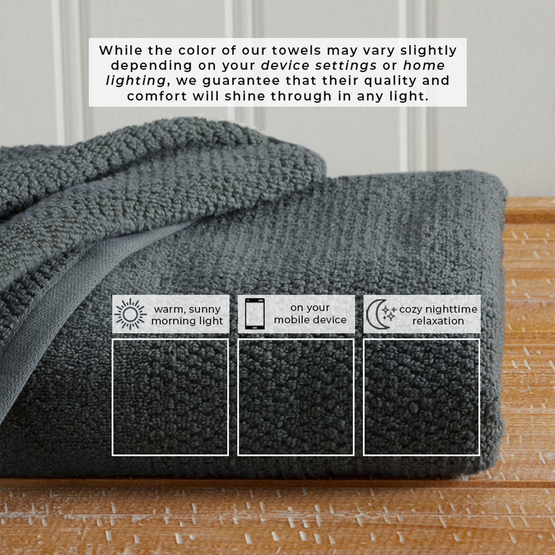 Cotton Woven Bath Towel Set - Marbella Collection