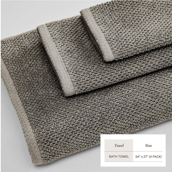 Cotton Bath Towel Set - Acacia Collection