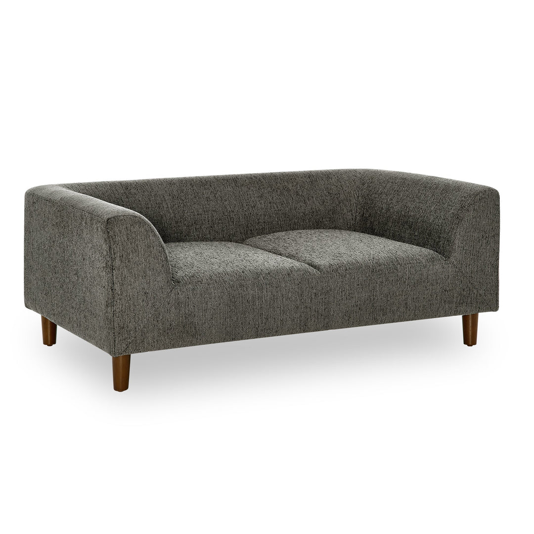Modern Rectangular Pet Sofa with Backrest and Armrests
