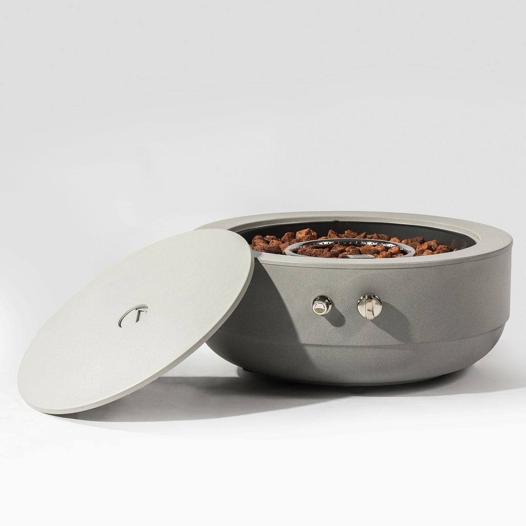 24 Inch Propane Gas Fire Pit Bowl for Outdoor Spaces