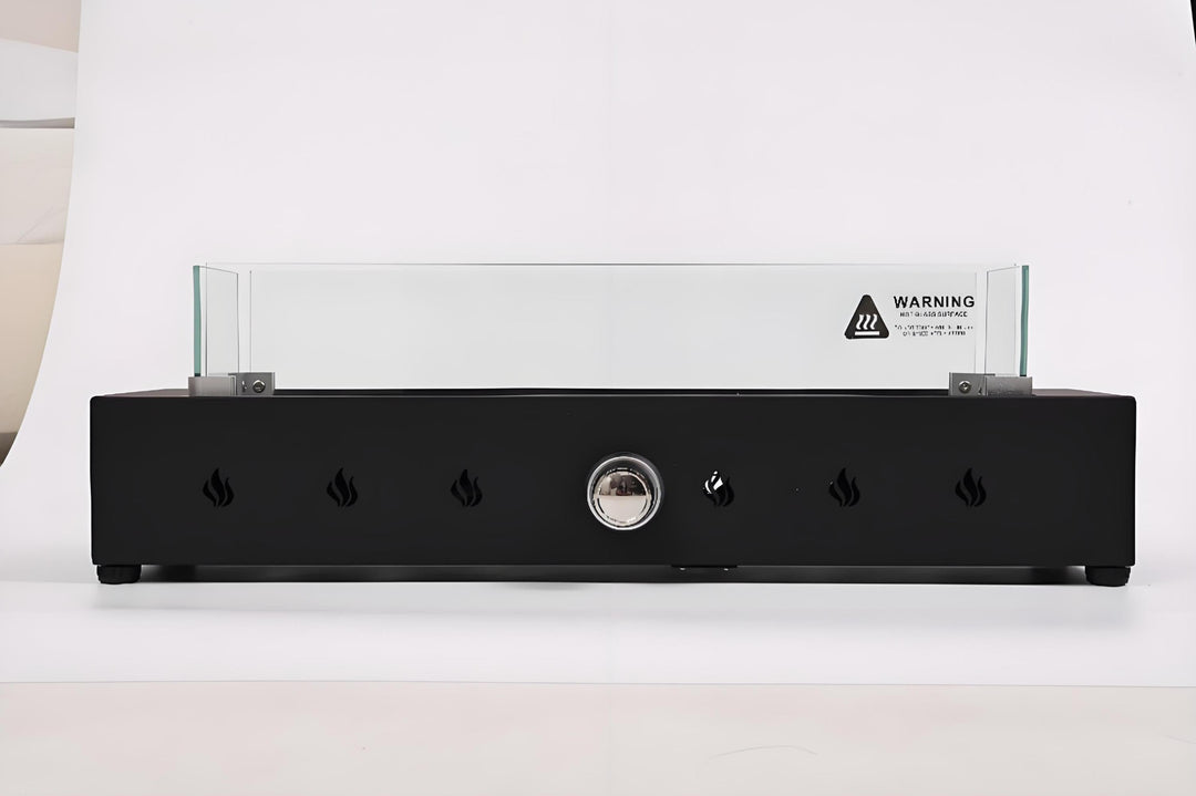 28-Inch Rectangle Fire Pit with Propane Heating