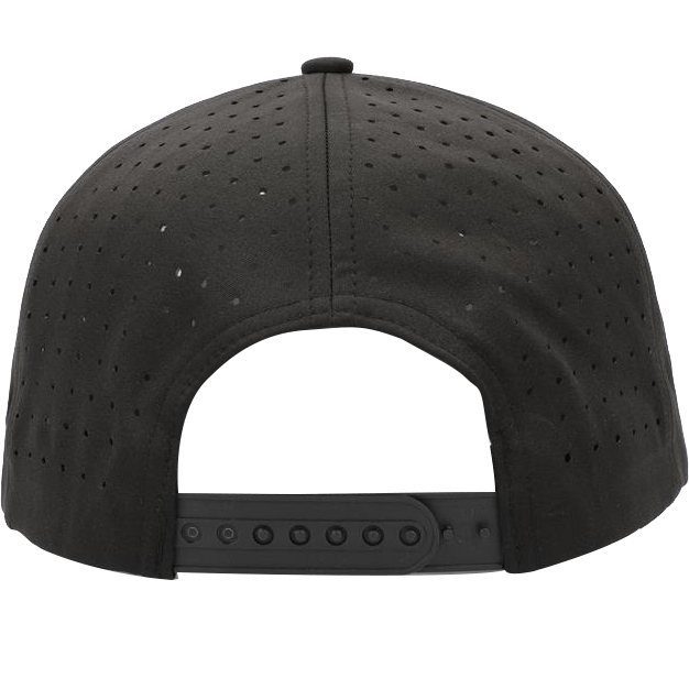 Shank it Golf Skull And Crossbones Black Golf Hat
