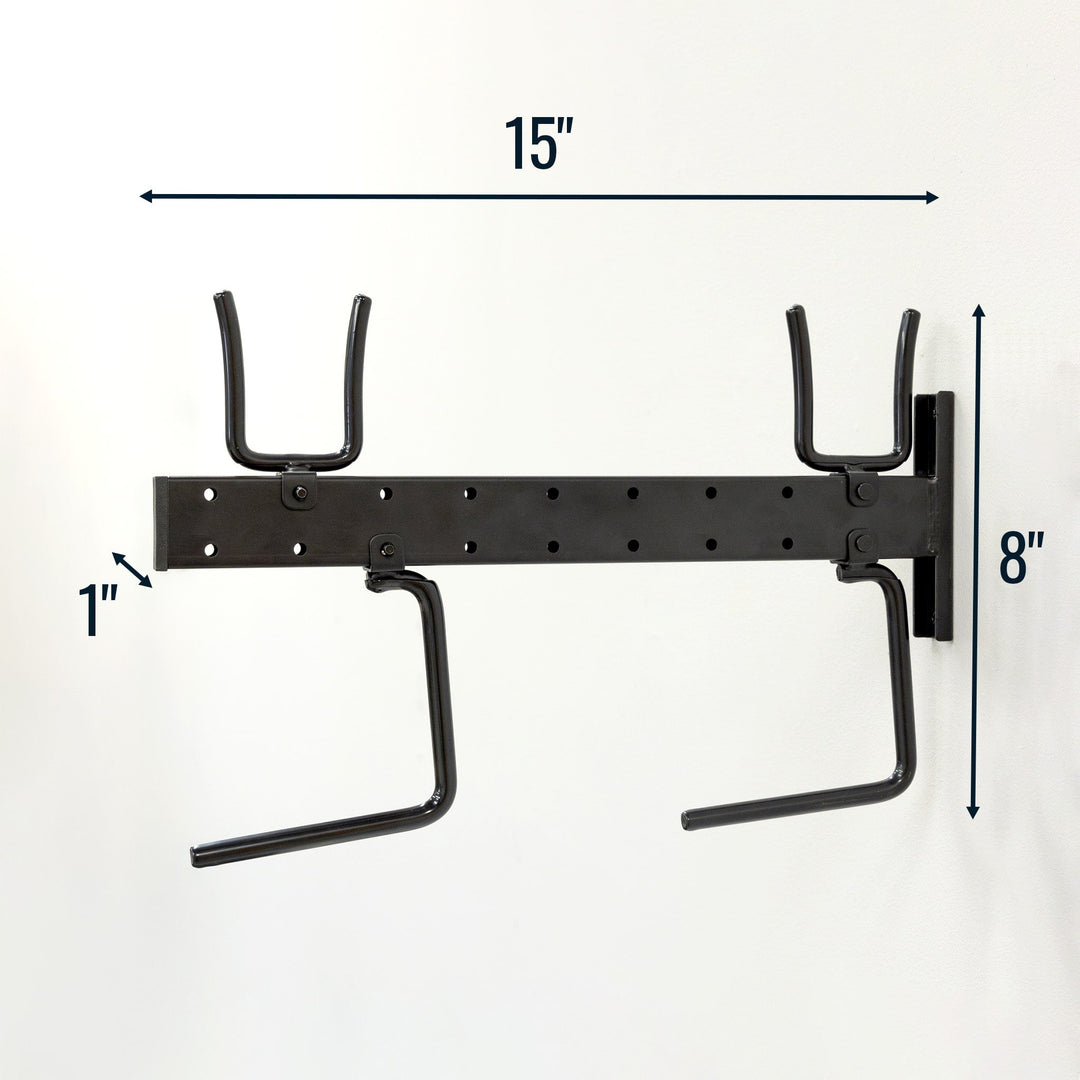 Cascade Snowboard Ski Organizer Rack for Wall Mount