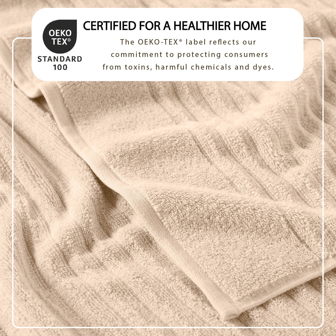 Combed Cotton Bath Towels - Karina Collection