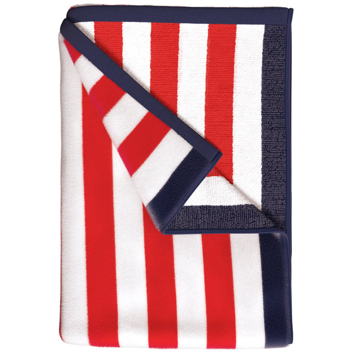 Striped Beach Towel - Oversized Santa Cruz Collection