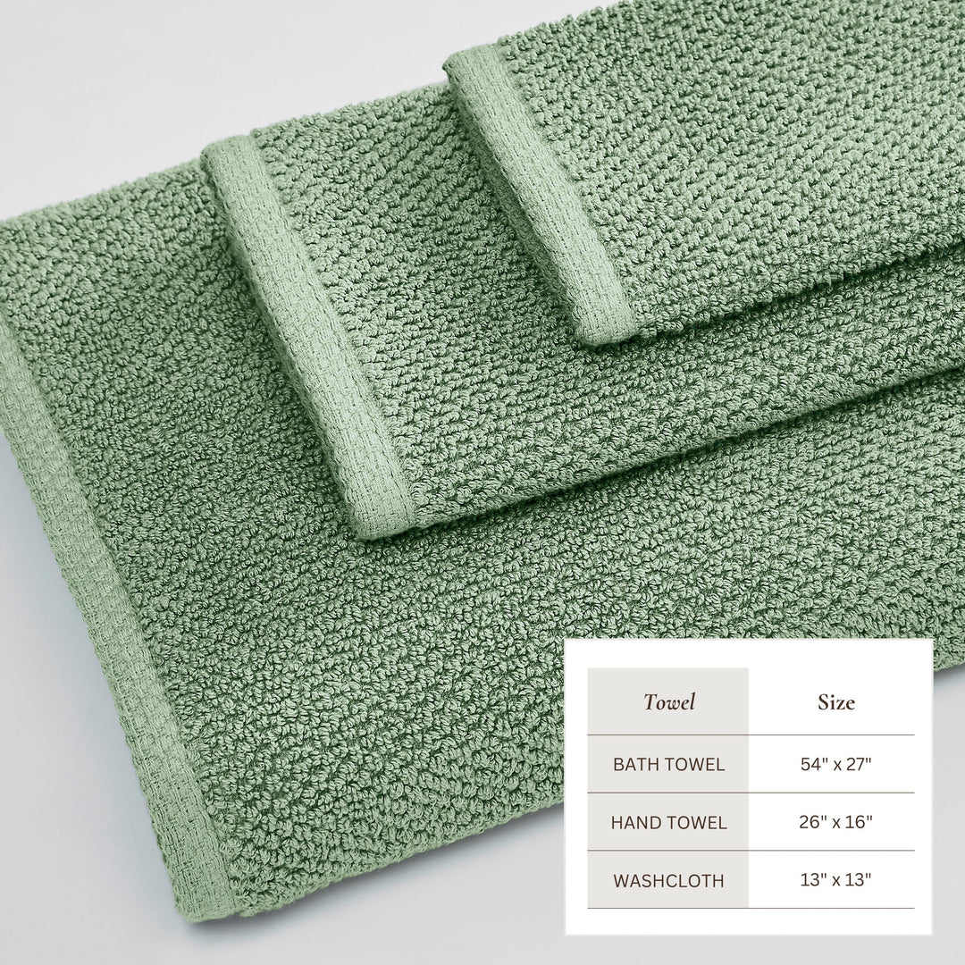 Cotton Bath Towel Set - Acacia Collection