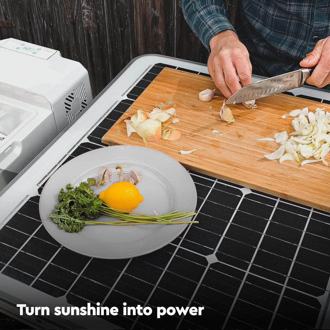 Chill + Solar Table 60 - Portable Solar Cooler