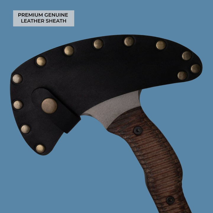 Combat tomahawk "Barong" with polymer composite handle