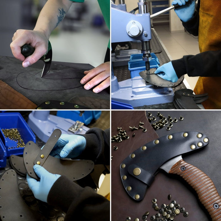 AncientSmithy Compact tactical tomahawk with polymer composite handle