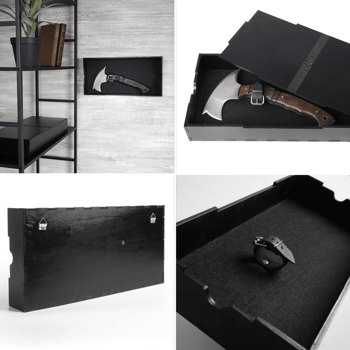 Compact tomahawk "Tahu" with wooden handle