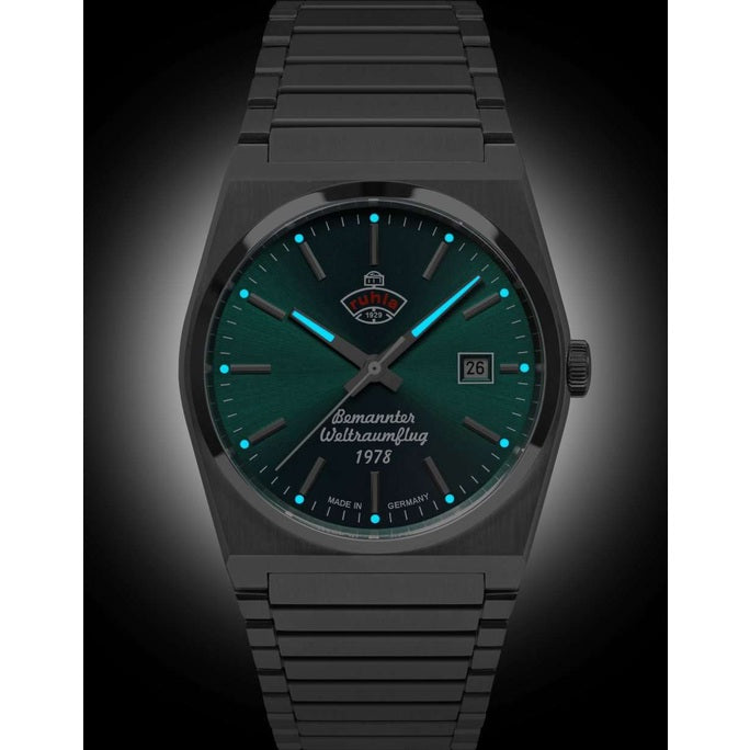 Space Control Green | Automatic Wristwatch with Green Dial