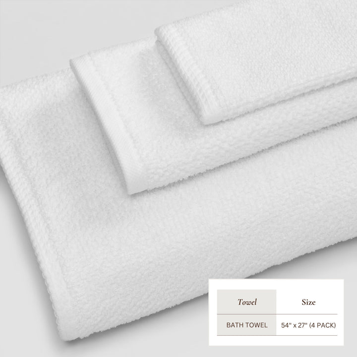 Cotton Bath Towel Set - Acacia Collection