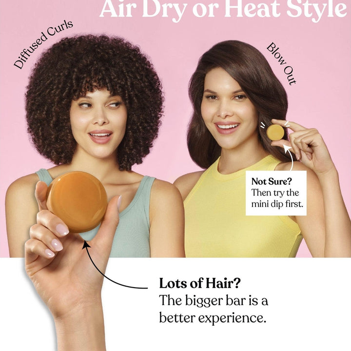 Mini Dip Sun Shield: Conditioner Bar & After Swim Detangler Fragrance Free