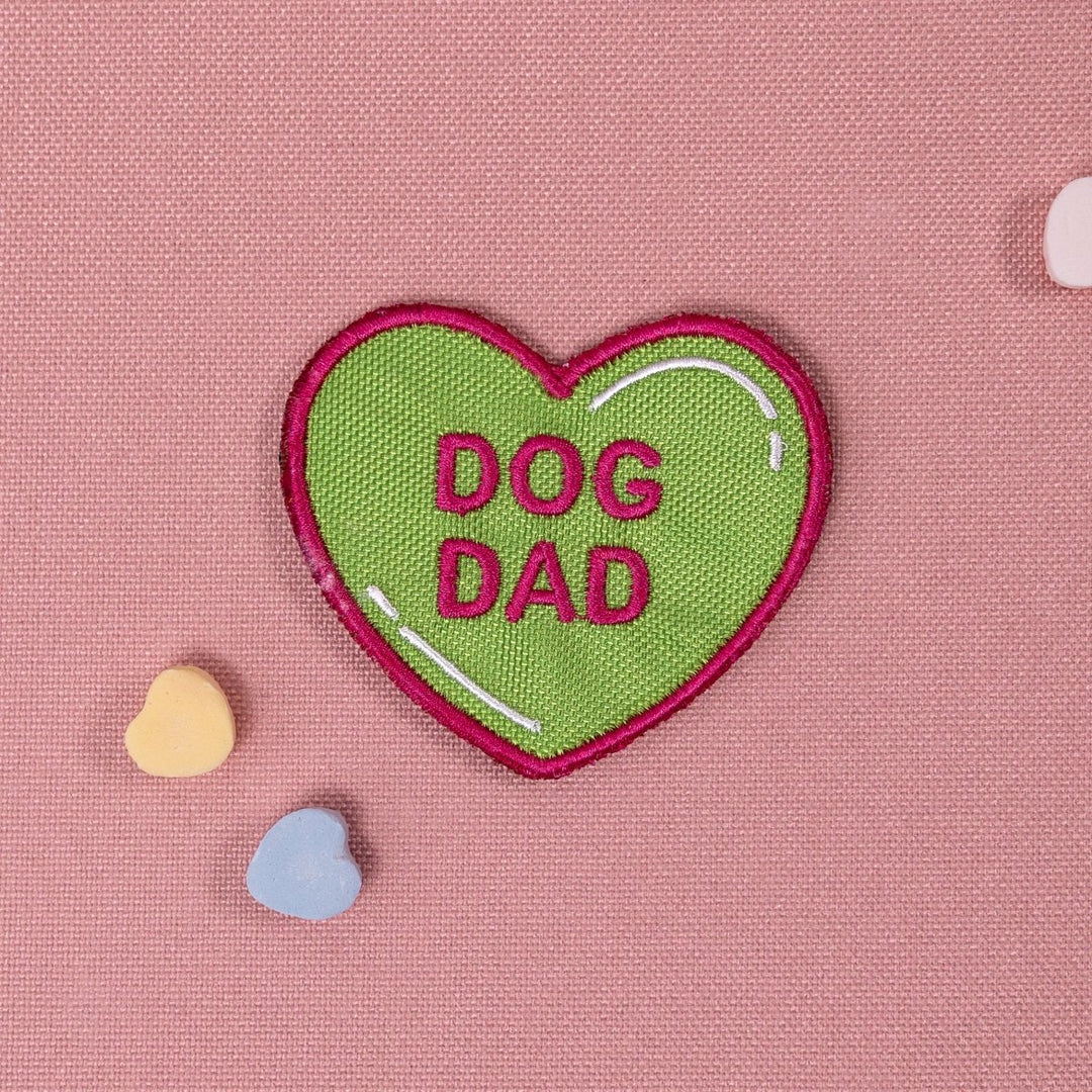 K9 Sport Sack Dog Dad Heart Patch
